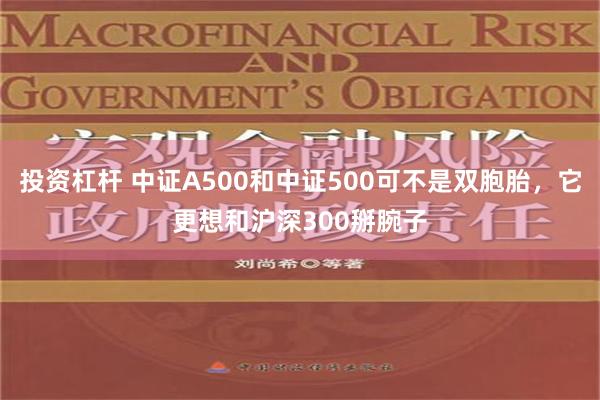 投资杠杆 中证A500和中证500可不是双胞胎，它更想和沪深300掰腕子