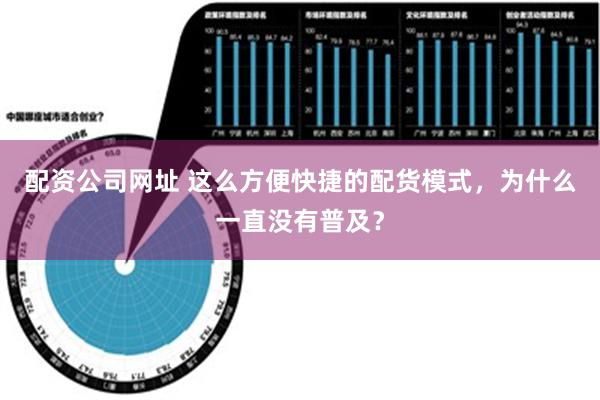 配资公司网址 这么方便快捷的配货模式，为什么一直没有普及？