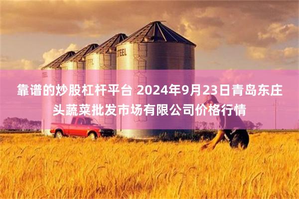 靠谱的炒股杠杆平台 2024年9月23日青岛东庄头蔬菜批发市场有限公司价格行情