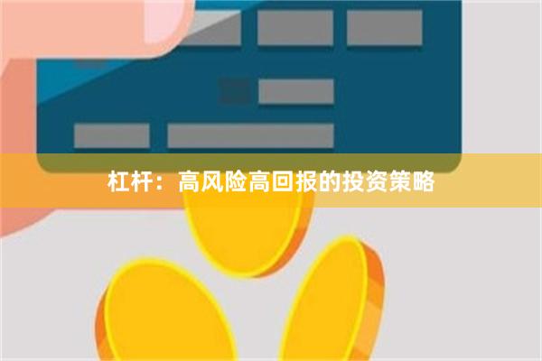 杠杆：高风险高回报的投资策略