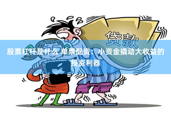 股票杠杆是什么 单票配资：小资金撬动大收益的投资利器